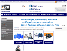 Tablet Screenshot of denoo-technics.com